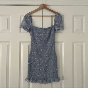 Etophe Studios Floral Bodycon Dress Cottagecore